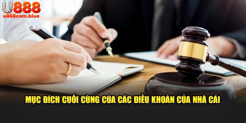 Mục đích cuối cùng của các chính sách nhà cái